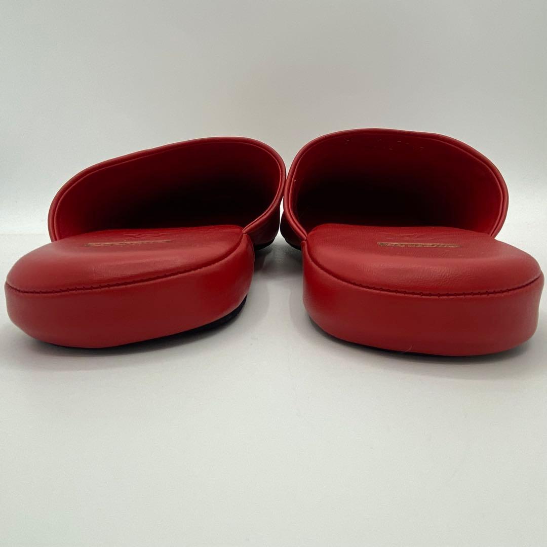 箱 ポーチ付✨ルイヴィトン×シュプリーム コラボ ルームシューズ スリッパ