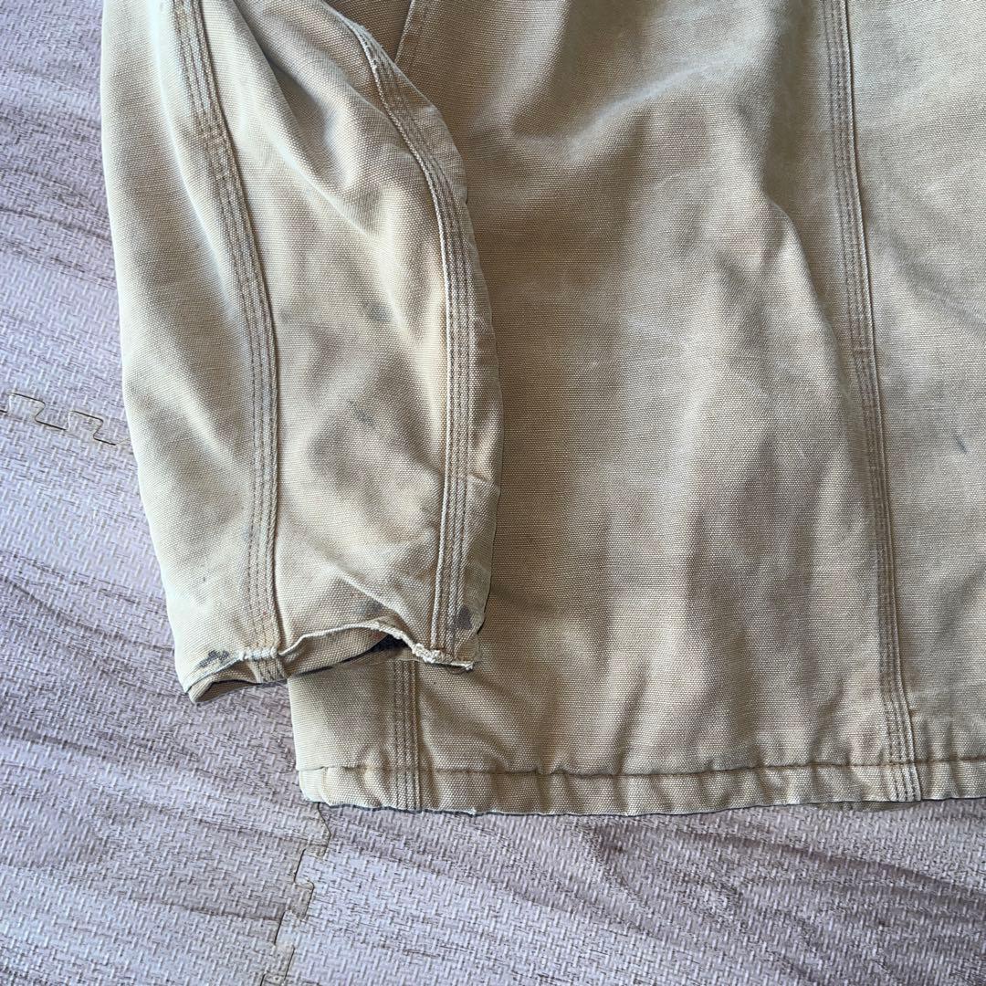Carhartt ベージュ カバーオール　トラディショナルコート