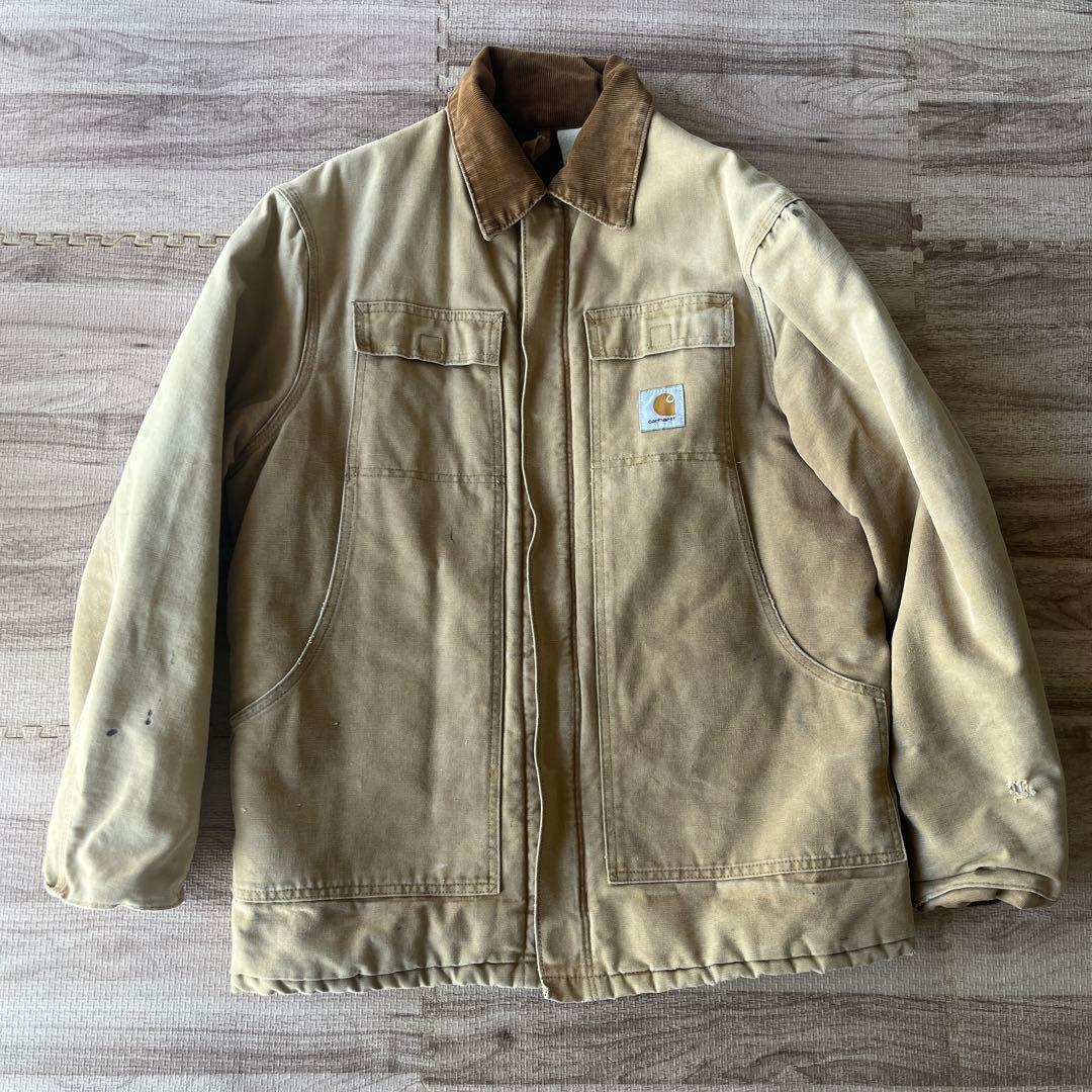 Carhartt ベージュ カバーオール　トラディショナルコート
