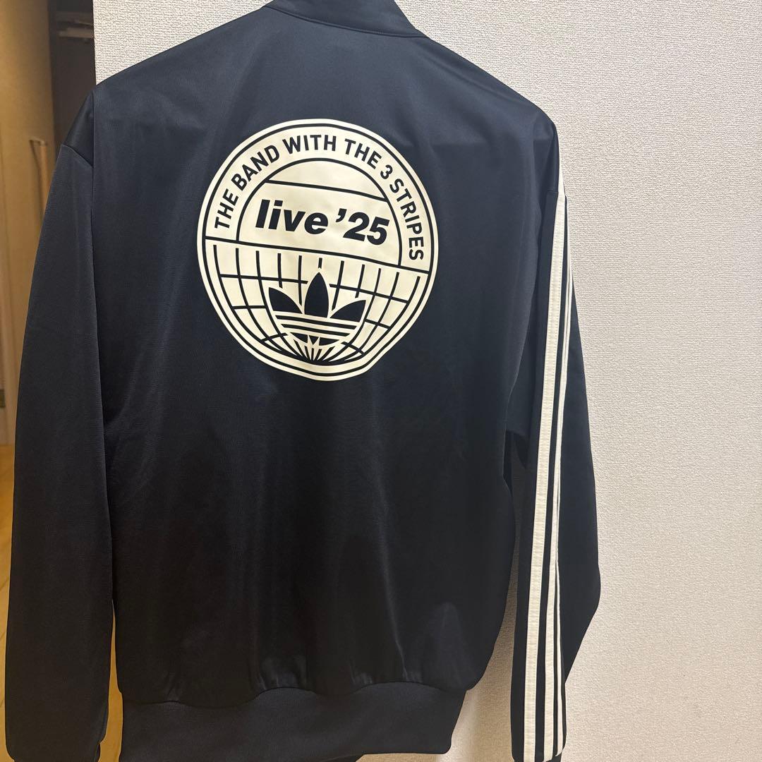 adidas oasis live'25 ジャージ ブラック