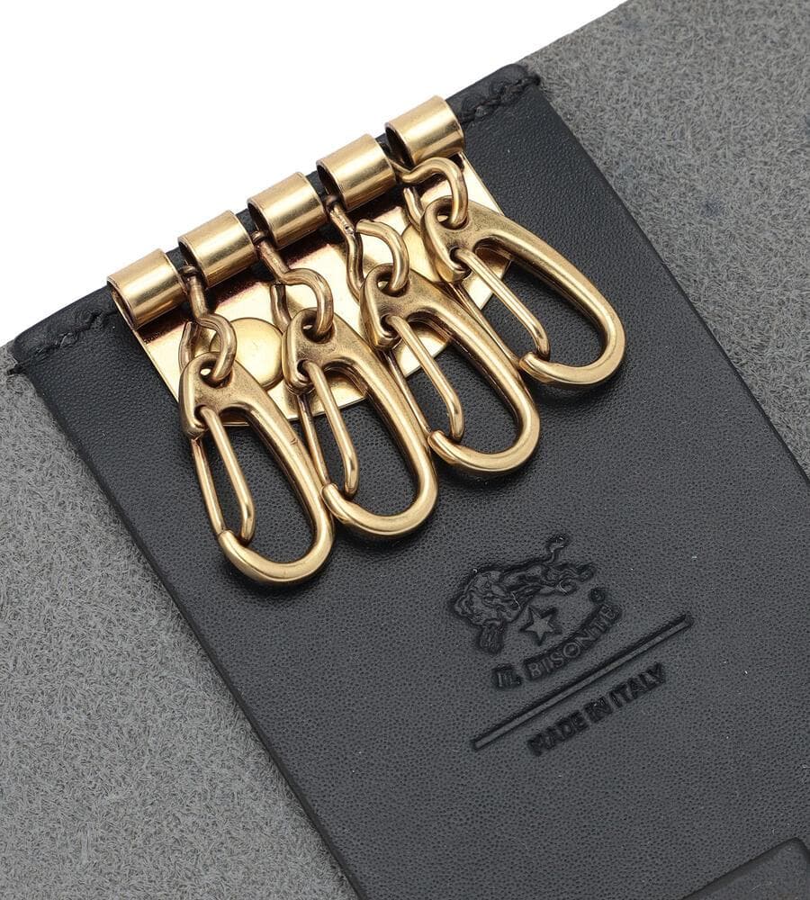 【保証書あり新品未使用】イルビゾンテ キーケース ブラック 黒 NERO