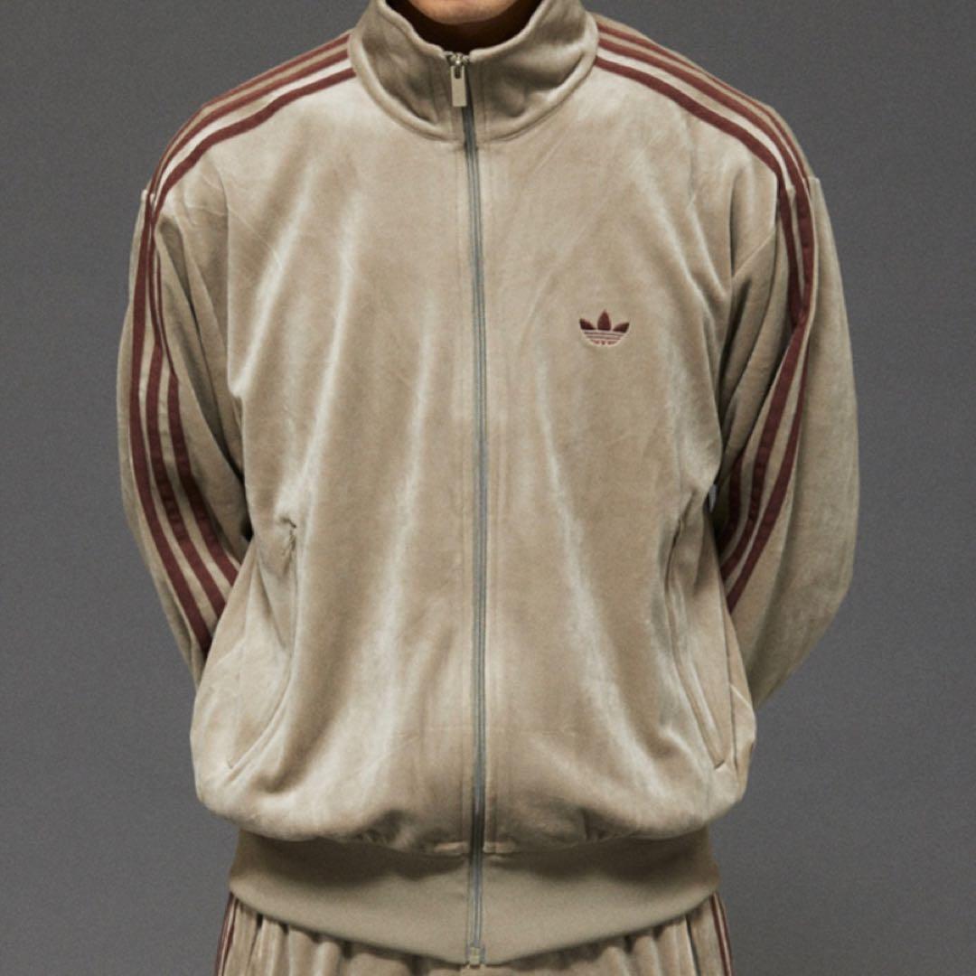 新品M⭐️adidas × ジャーナルスタンダード ベロア トラックトップ