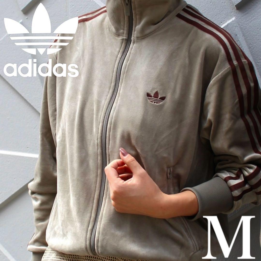 新品M⭐️adidas × ジャーナルスタンダード ベロア トラックトップ