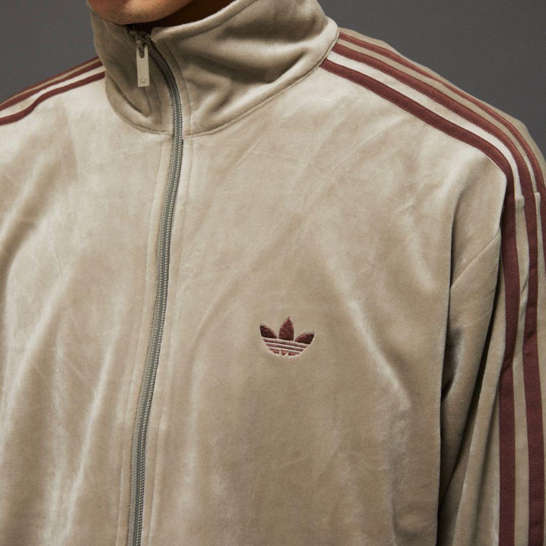新品M⭐️adidas × ジャーナルスタンダード ベロア トラックトップ