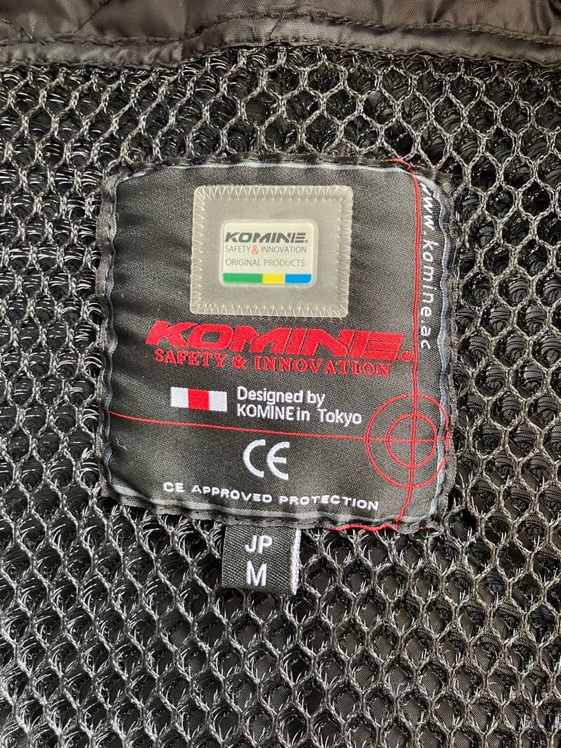 コミネ(KOMINE) バイク プロテクトウォータープルーフウインターコート