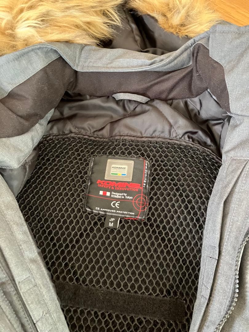 コミネ(KOMINE) バイク プロテクトウォータープルーフウインターコート