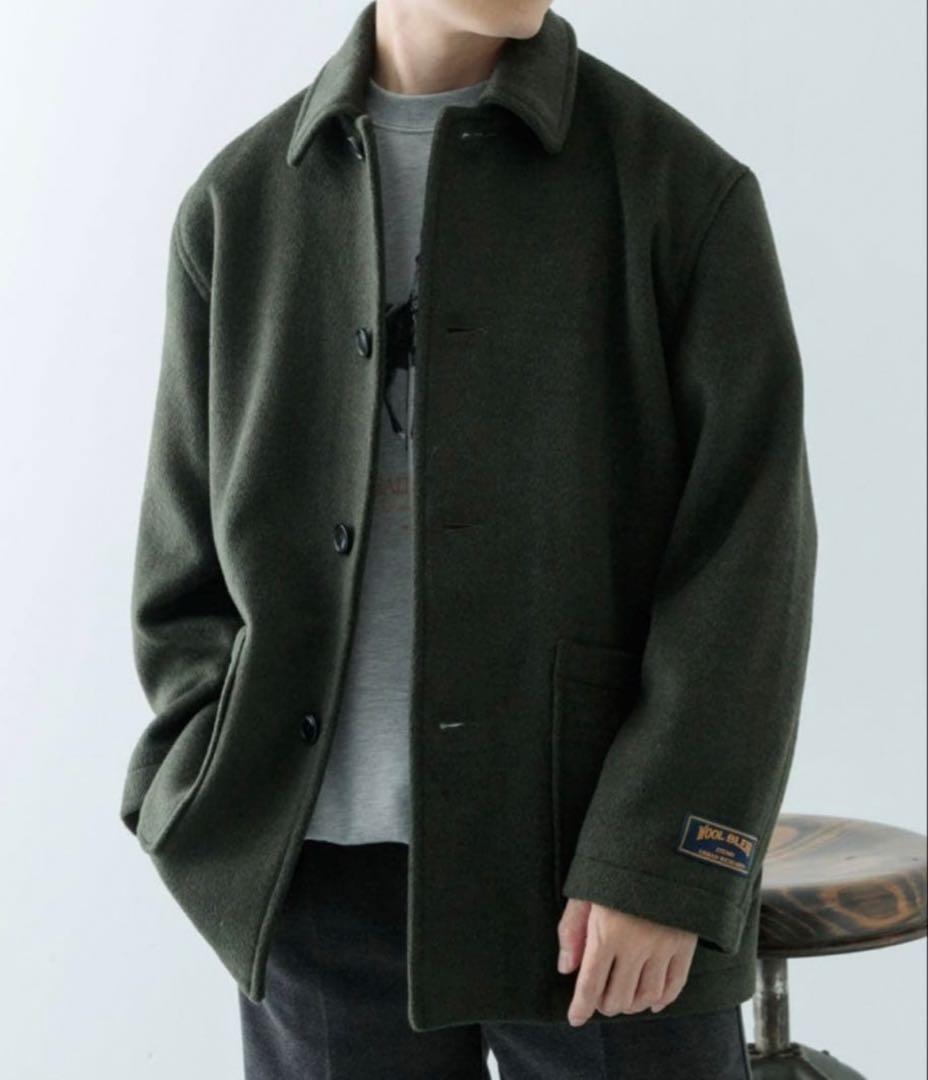 URBAN RESEARCH メルトンショートコートジャケット L