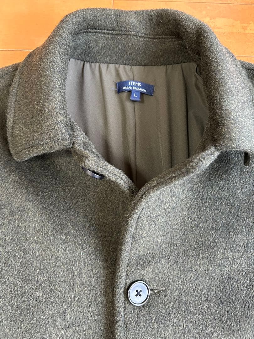 URBAN RESEARCH メルトンショートコートジャケット L