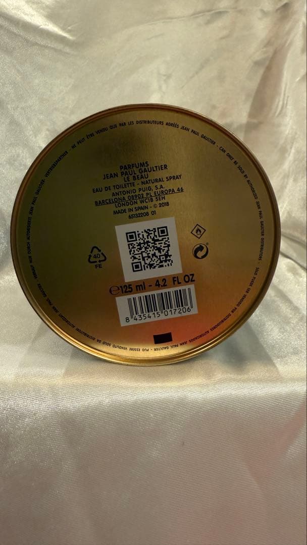 Mr.Free様用Jean Paul Gaultier Le Beau125ml