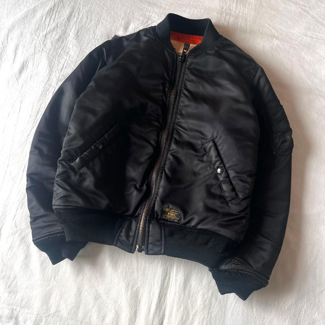 【希少】WTAPS アーカイブ MA-1 SIERRAフライトジャケット 日本製
