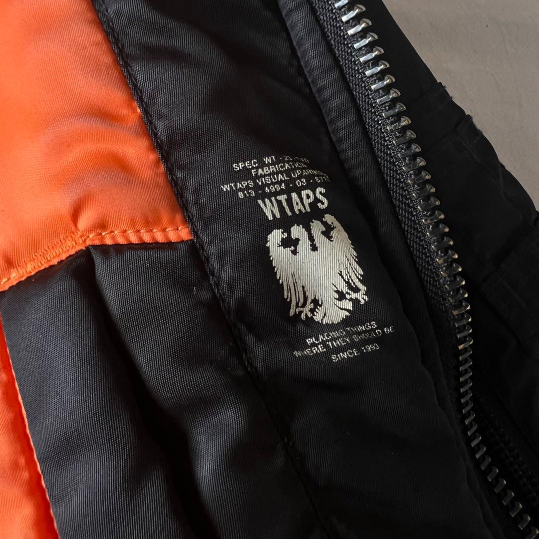 【希少】WTAPS アーカイブ MA-1 SIERRAフライトジャケット 日本製