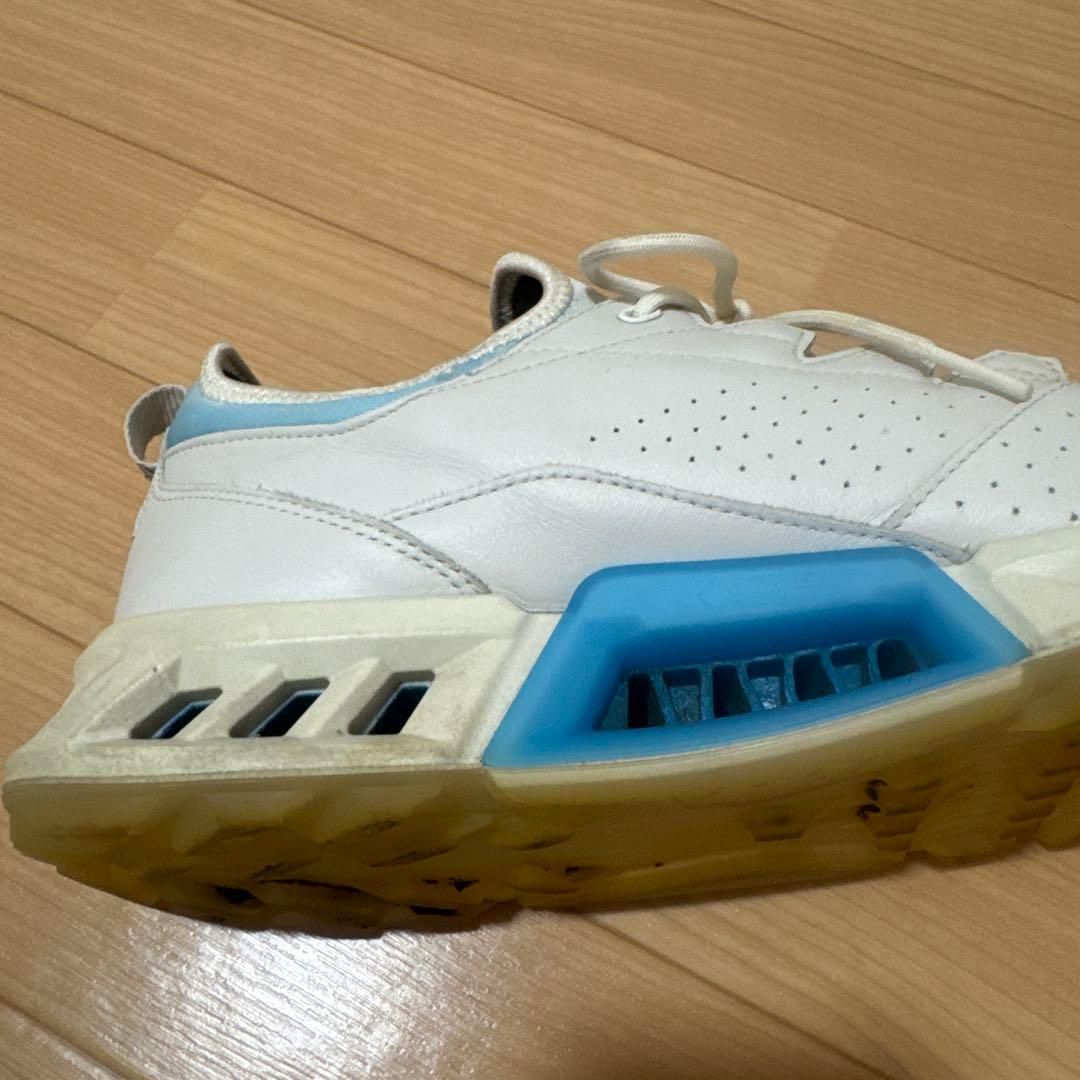 ハワイ限定　ECCO ゴルフシューズ ホワイト レザー