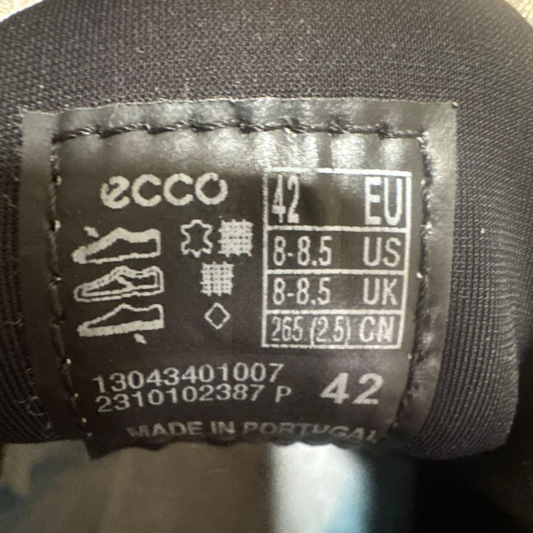 ハワイ限定　ECCO ゴルフシューズ ホワイト レザー