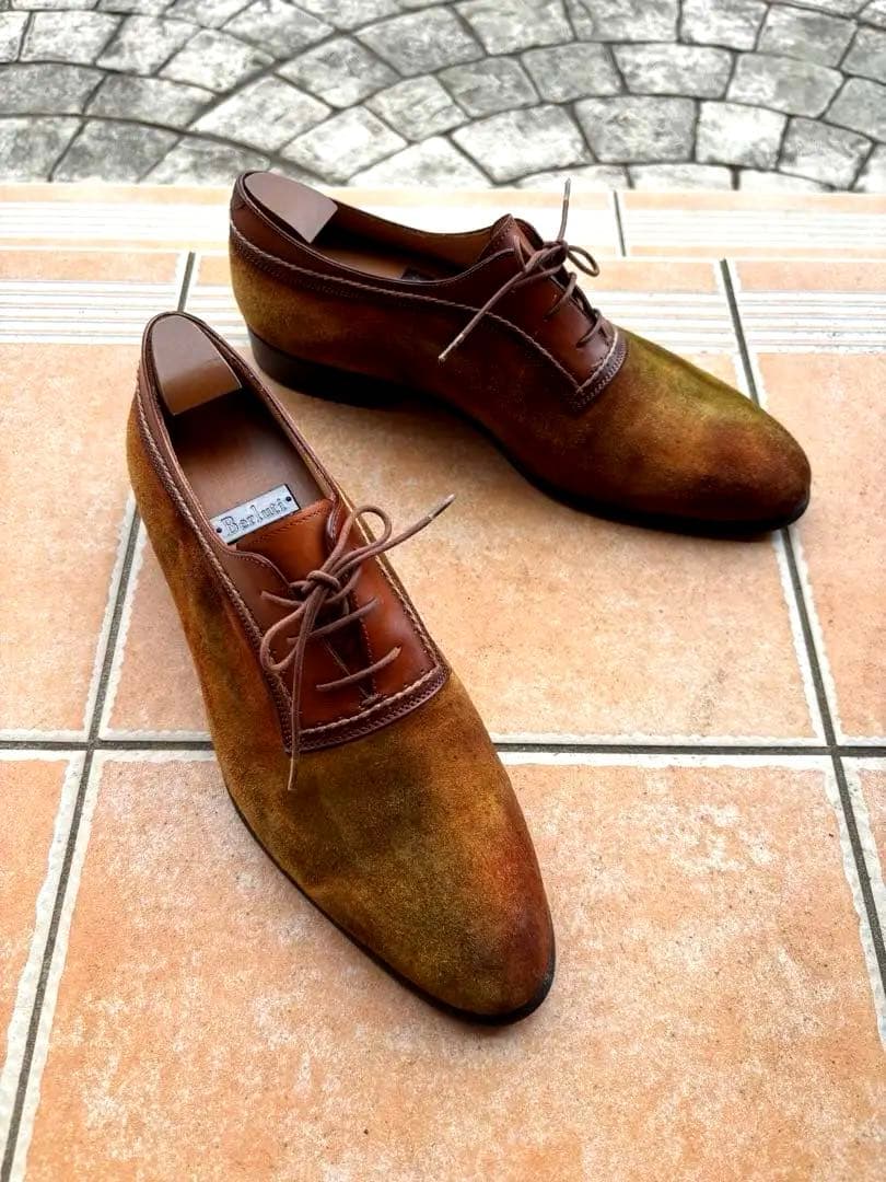 Berluti スウェードシューズ 純正シューツリー付き