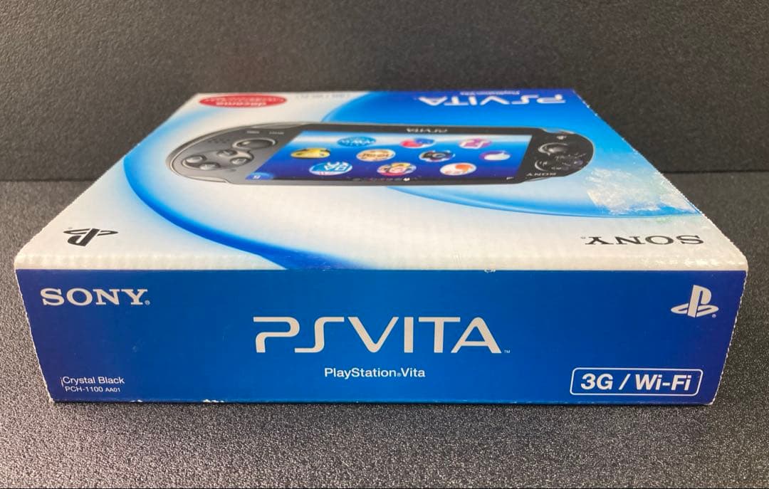 【未開封】限定版 PSVita クリスタル・ブラック PCH-1100 AA01