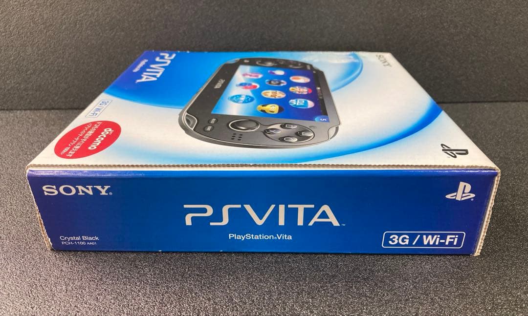 【未開封】限定版 PSVita クリスタル・ブラック PCH-1100 AA01