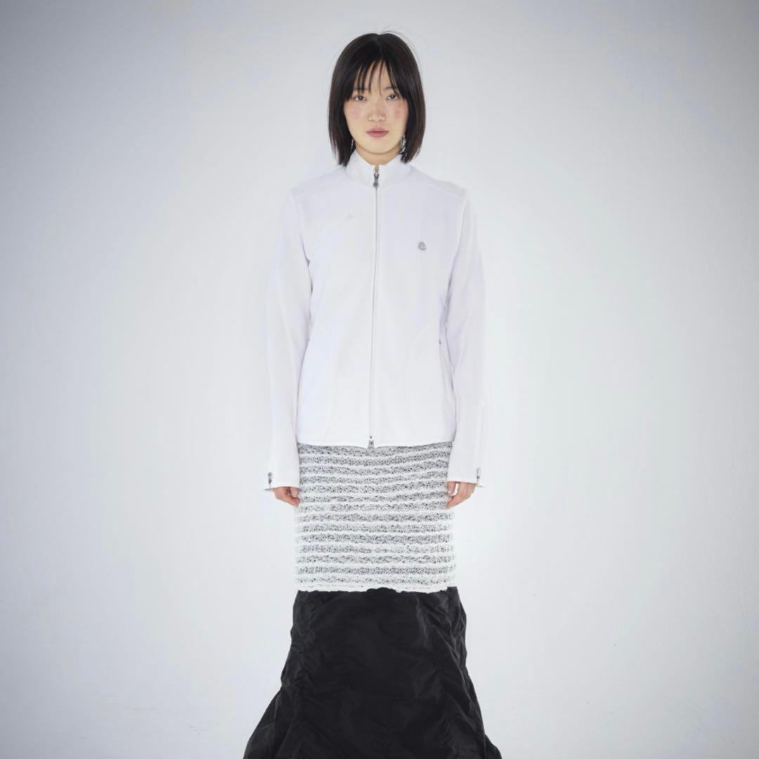 トップス coyseio BIKE MESH JACKET WHITE