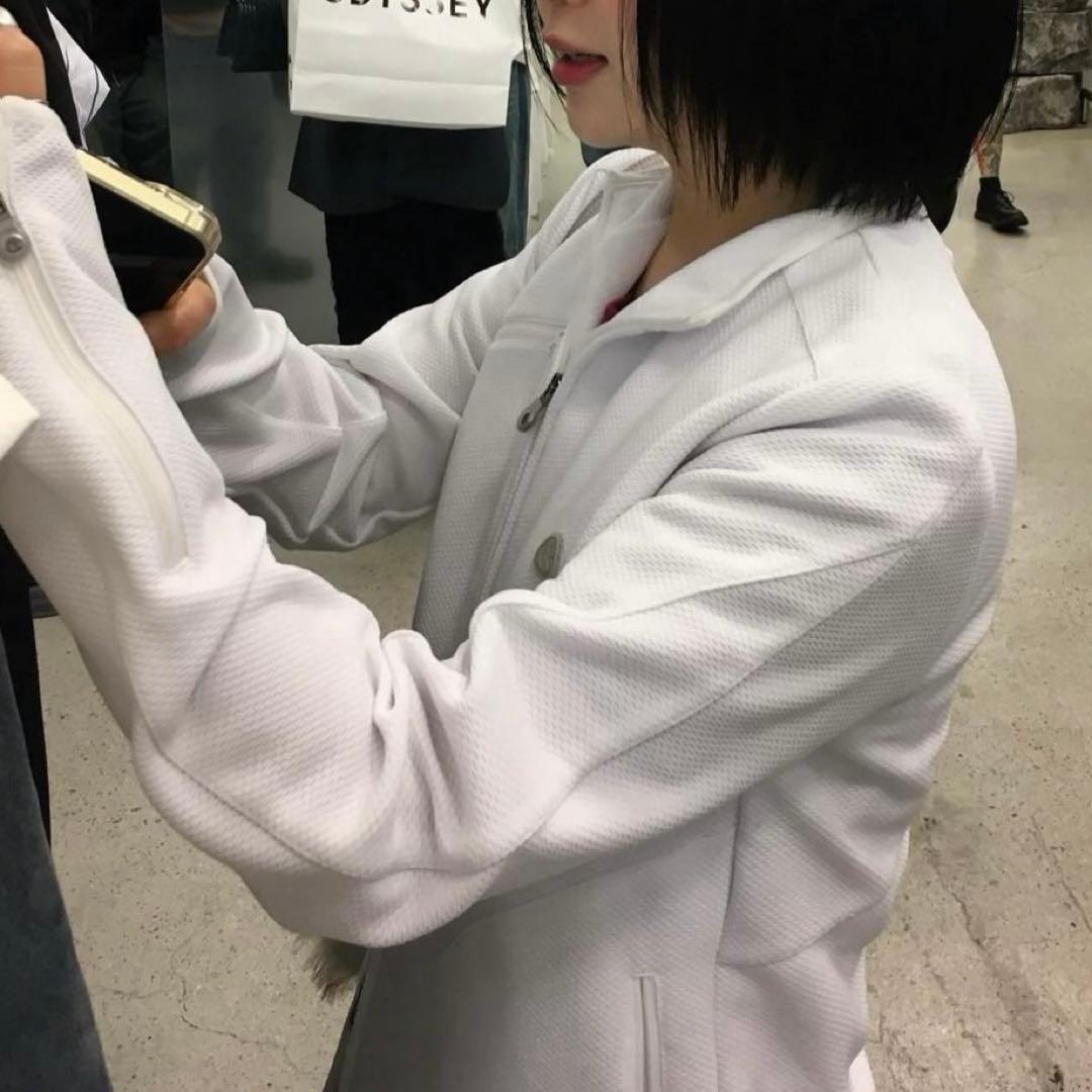 トップス coyseio BIKE MESH JACKET WHITE