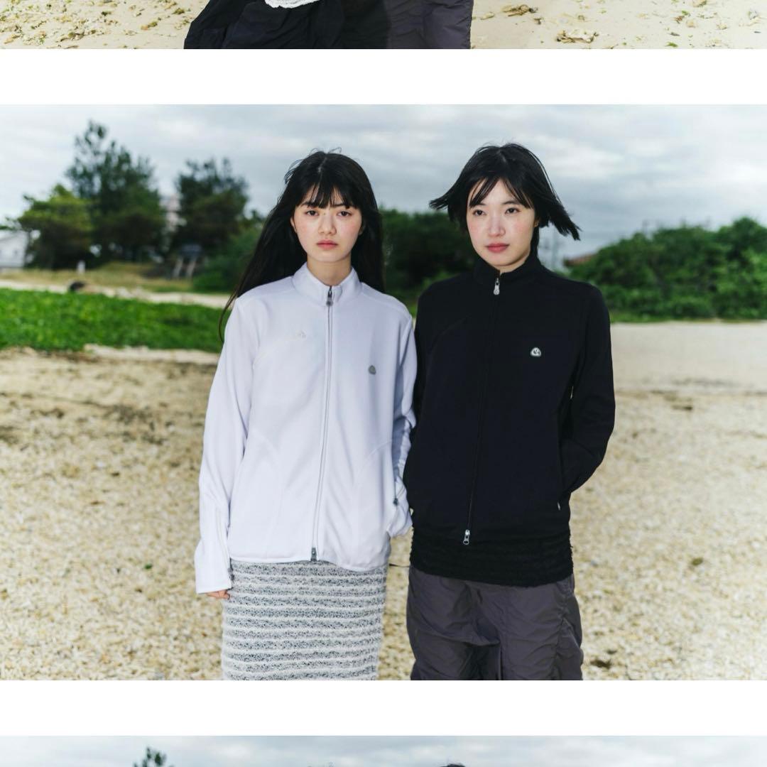 トップス coyseio BIKE MESH JACKET WHITE