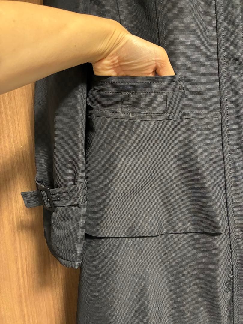 新品　ヒロココシノ コシノヒロコ ヒロコビス チェスターコート　黒■定価7万