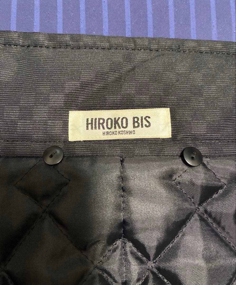 新品　ヒロココシノ コシノヒロコ ヒロコビス チェスターコート　黒■定価7万