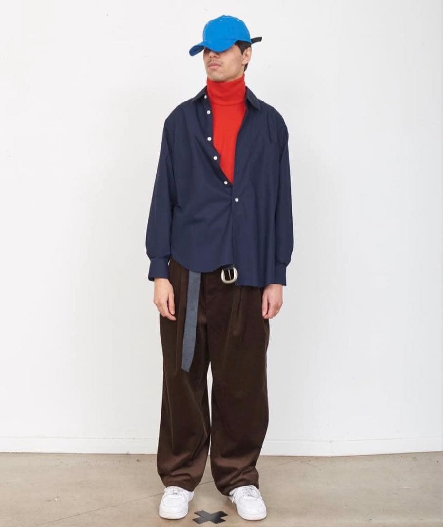 トップス CAMIEL FORTGENS TAILORED TEE TURTLE RED