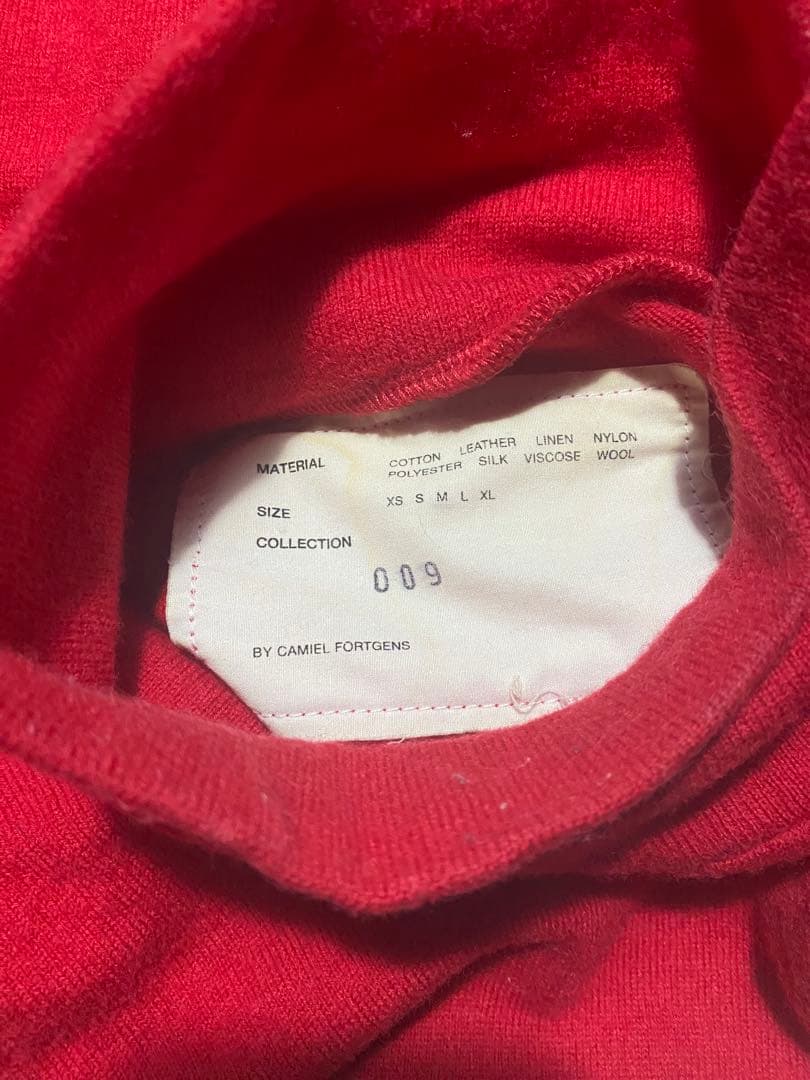 トップス CAMIEL FORTGENS TAILORED TEE TURTLE RED