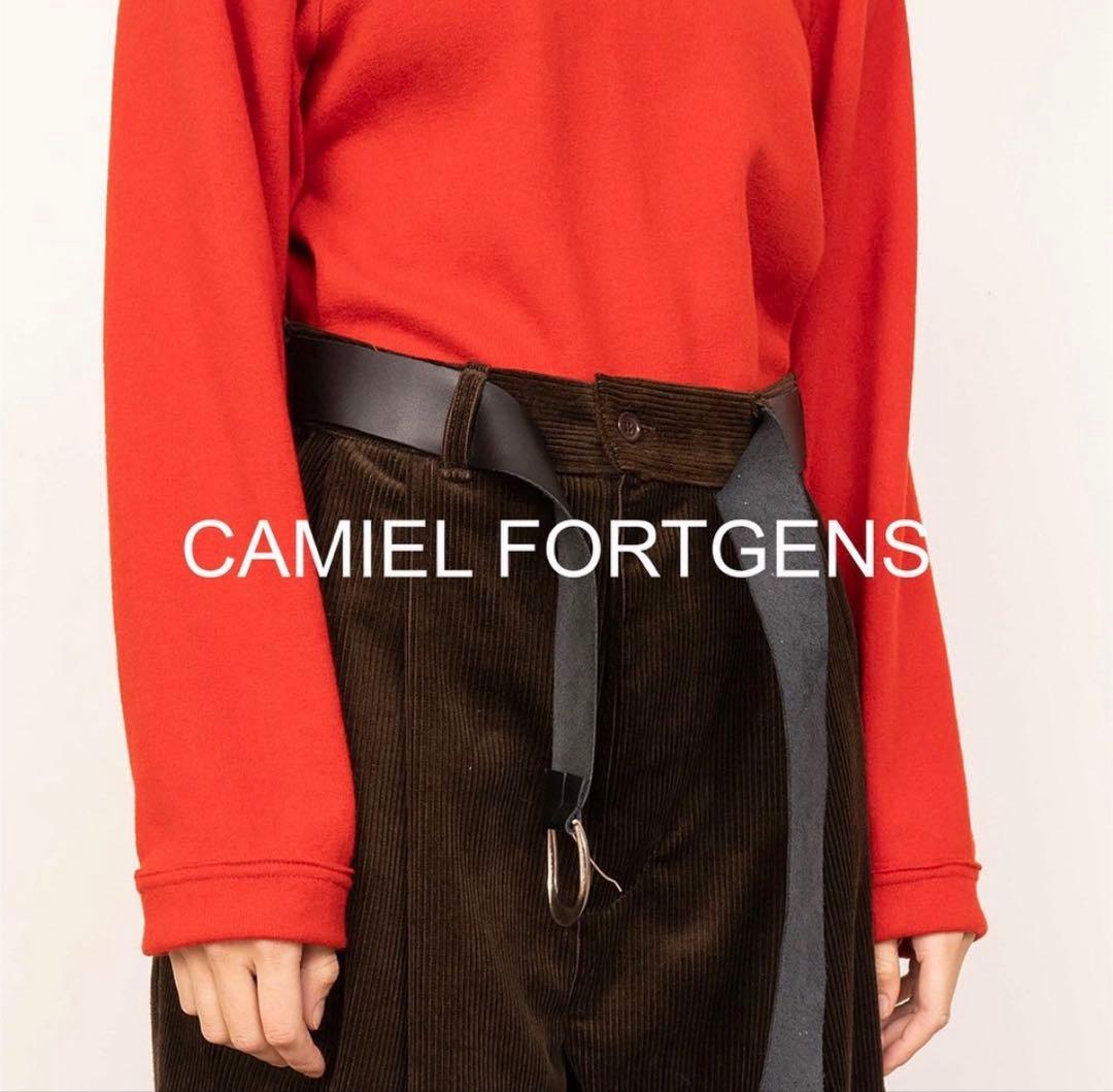 トップス CAMIEL FORTGENS TAILORED TEE TURTLE RED