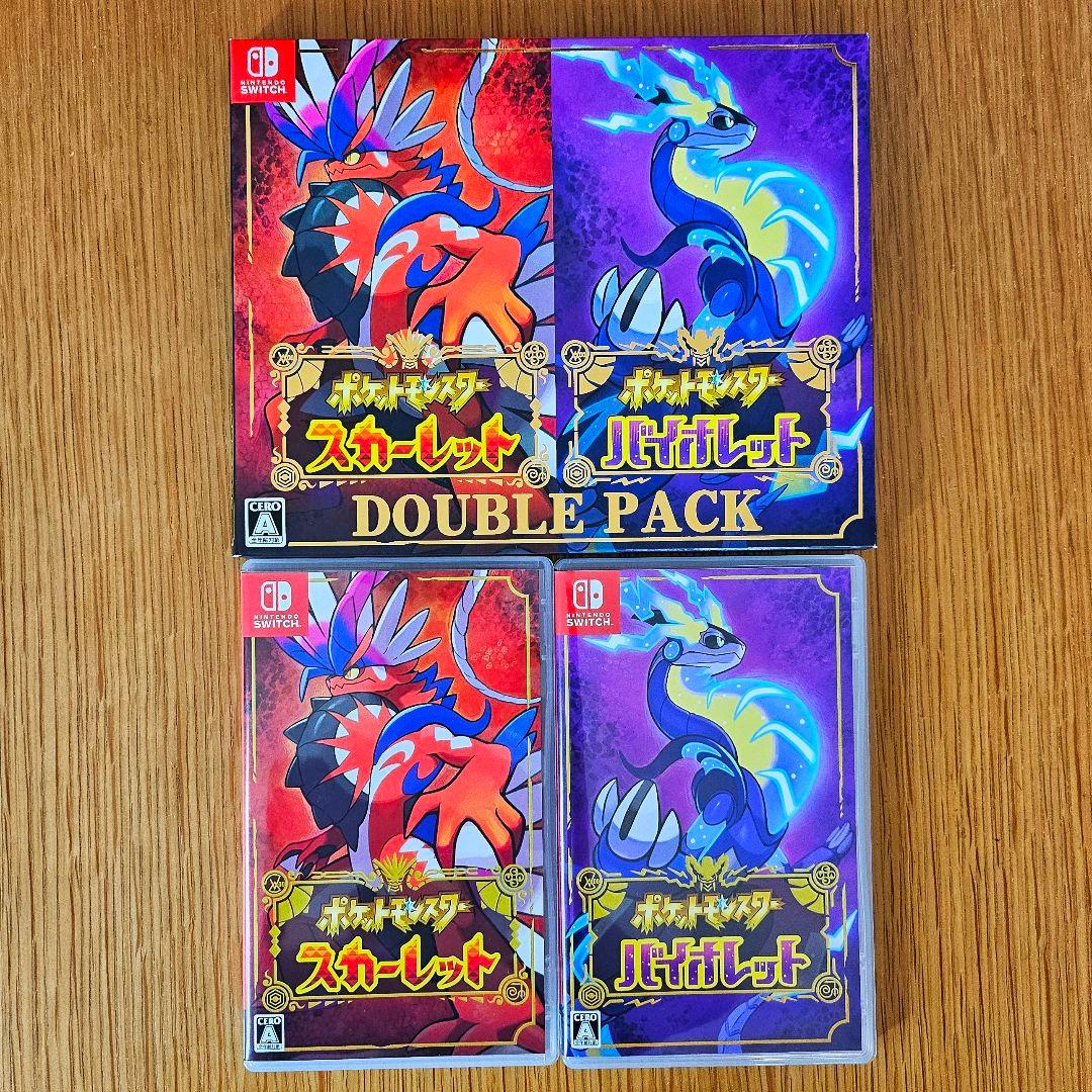 【はったー】ポケットモンスター スカーレット・バイオレット ダブルパック（