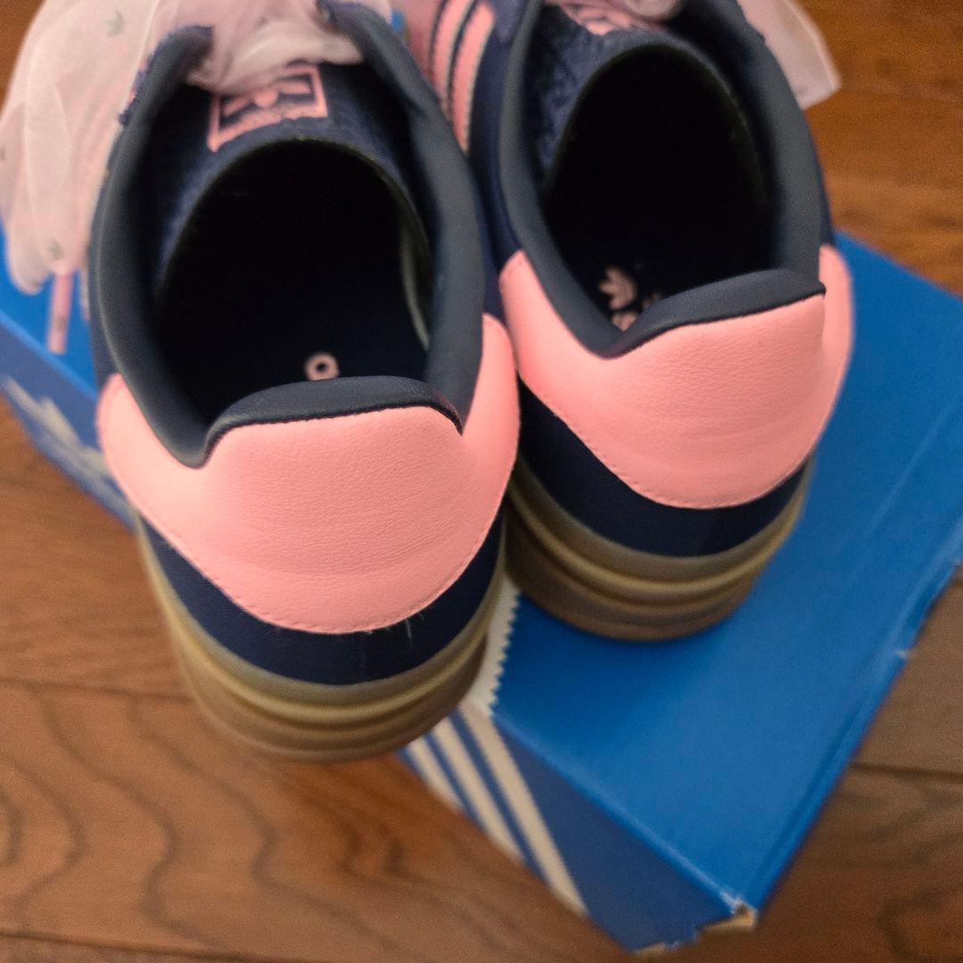 adidas Originals ガゼルボールド　ネイビー　oribbon