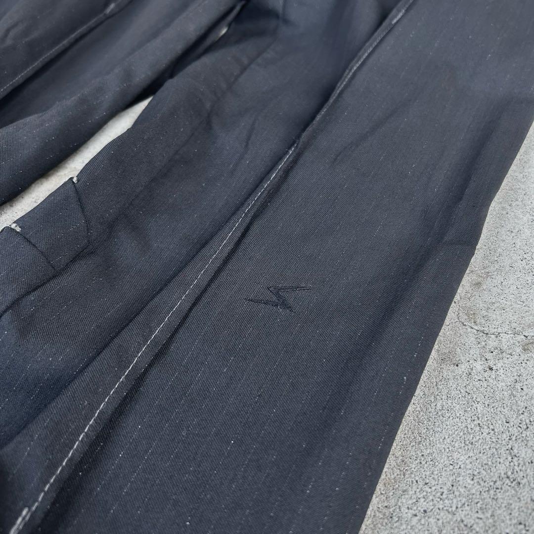 04aw “but beautiful” stripe slacks ぬいぐるみ