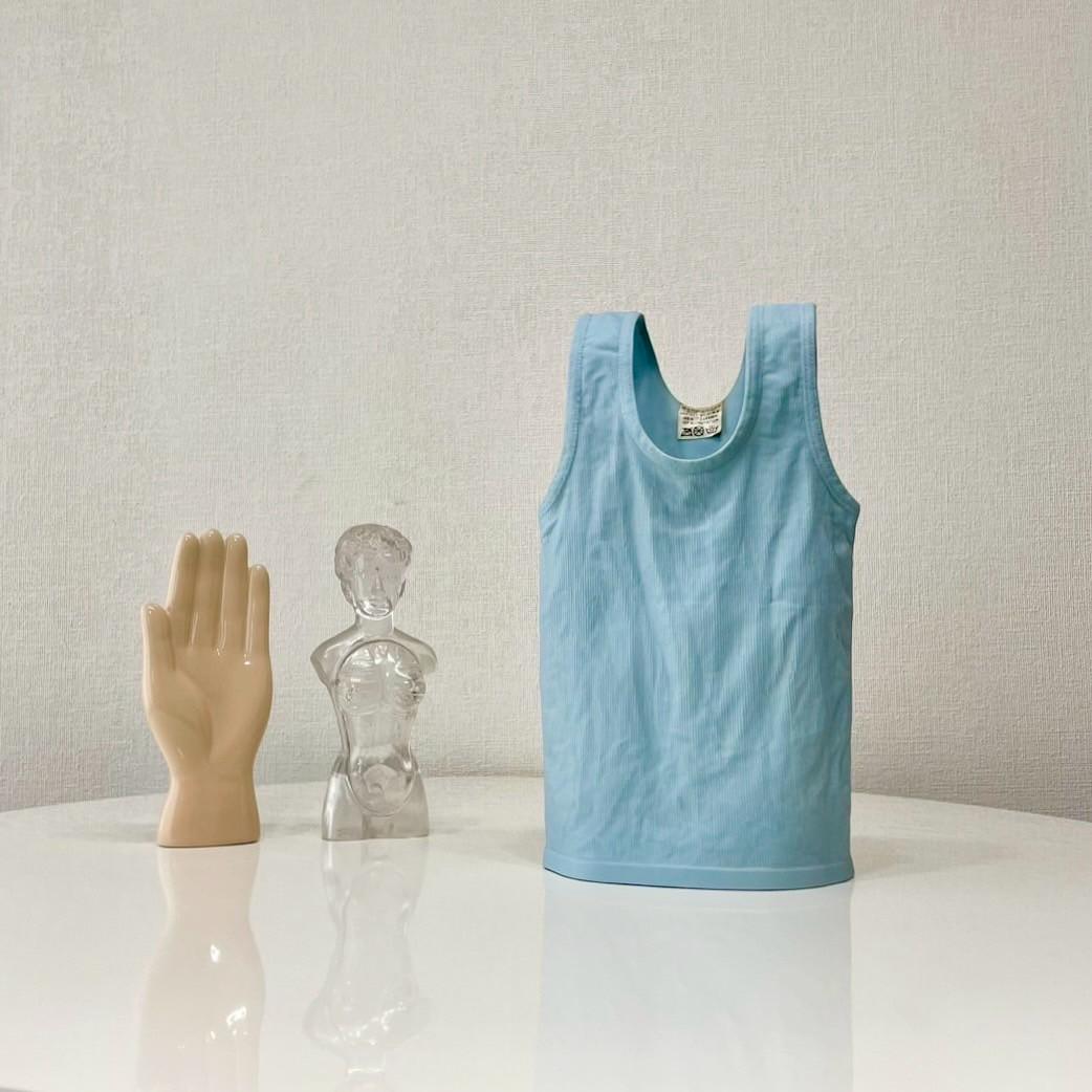 ヴィンテージ タンクトップ型ベース O-S-Y 花瓶 フラワーベース ビンテージ