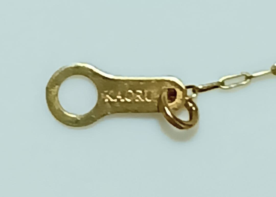 K18ネックレス KAORUルビーネックレス　K18ルビー　定価70400円