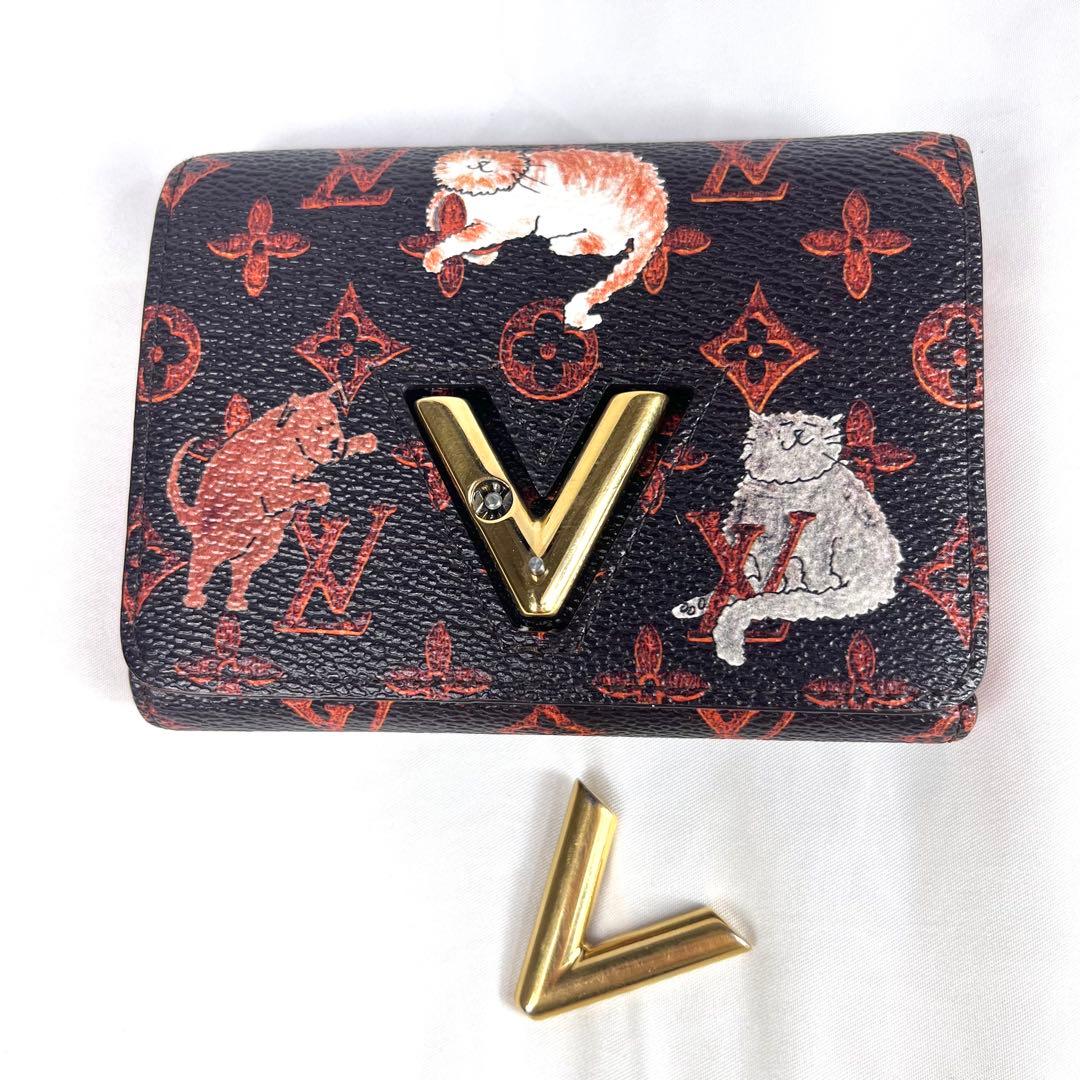 【訳あり】ルイヴィトン　キャットグラム ポルトフォイユ・ツイスト 　財布　貴重