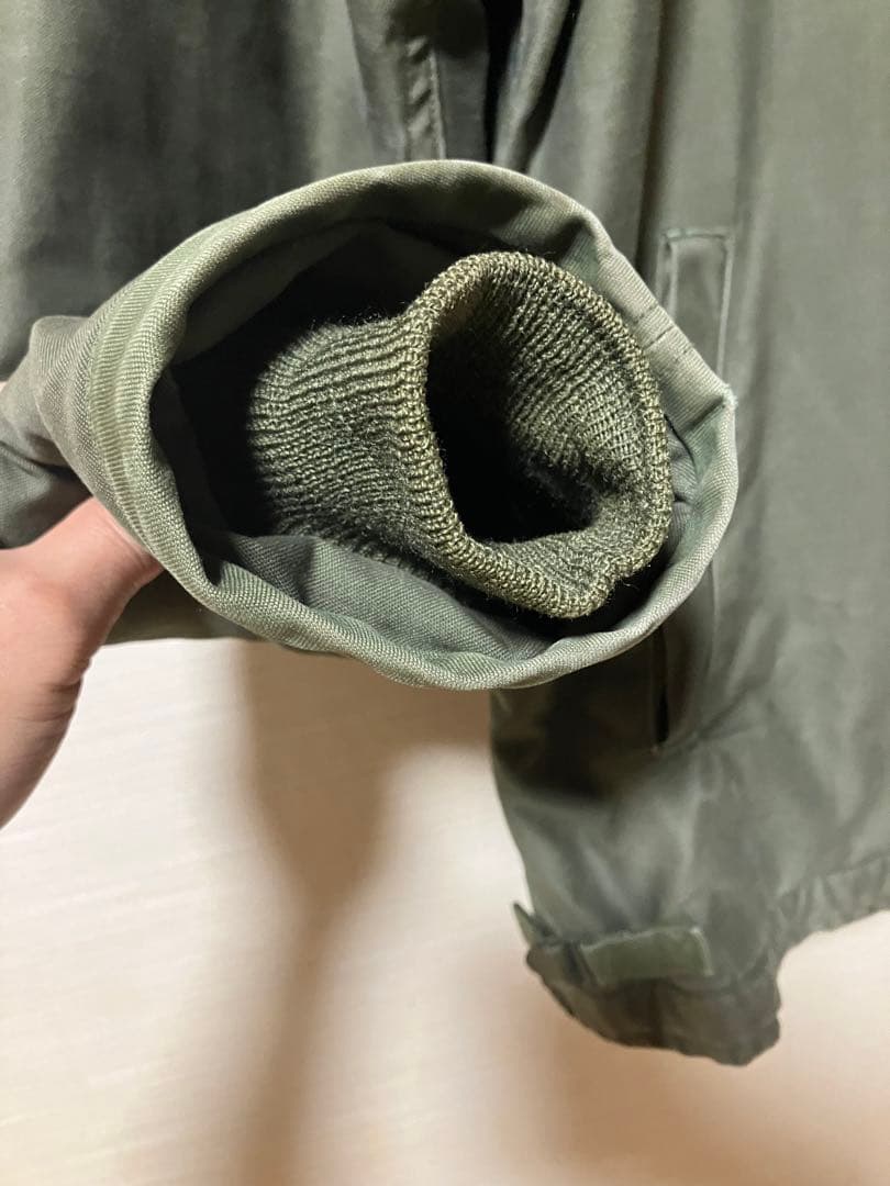 【美品】　A2 デッキジャケット　三角フラップ　初期　60's アメリカ軍