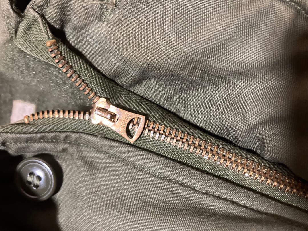 【美品】　A2 デッキジャケット　三角フラップ　初期　60's アメリカ軍