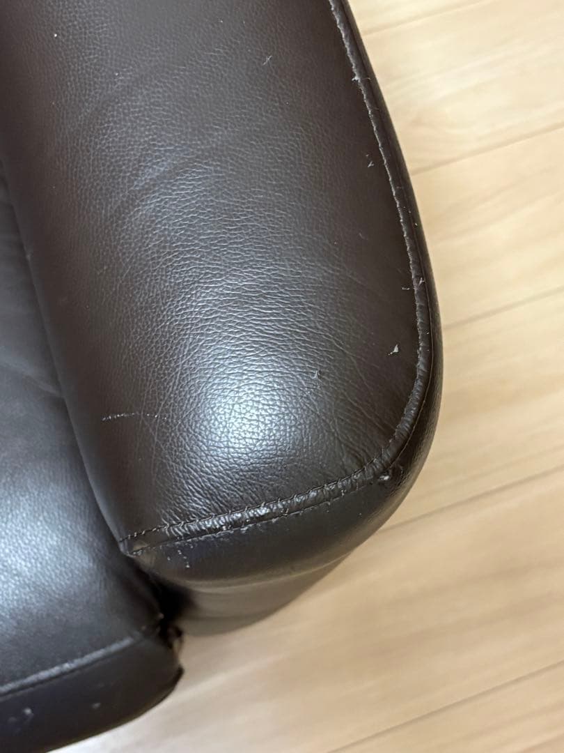 ニトリ ２人用電動本革リクライニングソファ（Nストラス 2モーター)