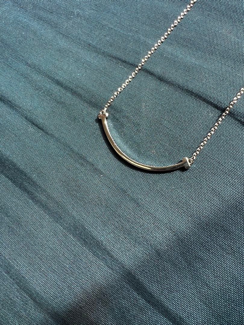 TIFFANY&CO. Ｔスマイル ネックレス