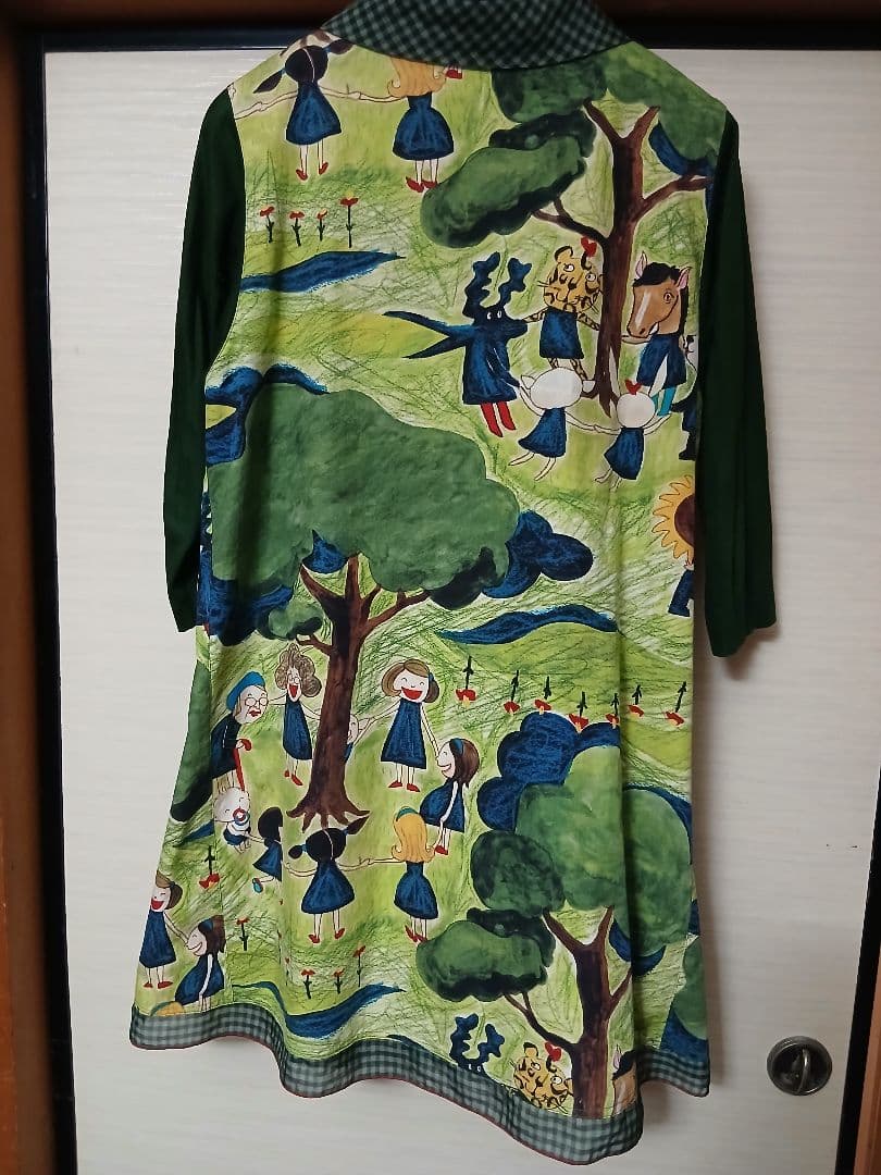 アルベロベロ 動物さんとリングツリー　　チュニックワンピ　【最終お値下げ】