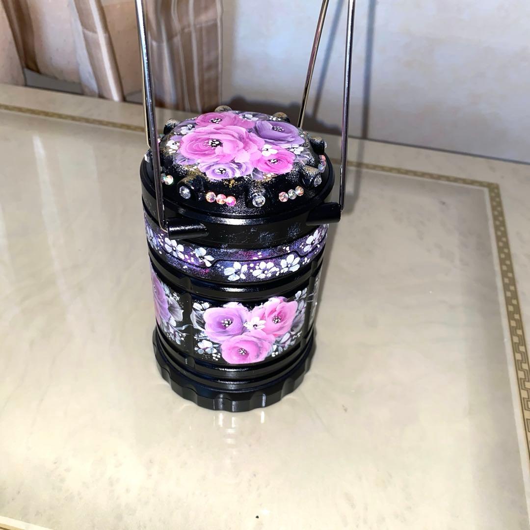 2026年度手帳 サーキュレーター　ランタン　薔薇　手描き