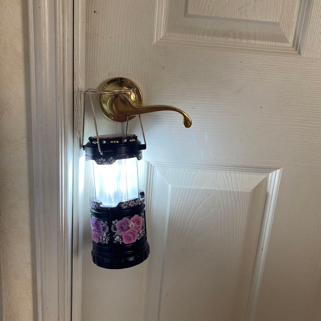 2026年度手帳 サーキュレーター　ランタン　薔薇　手描き