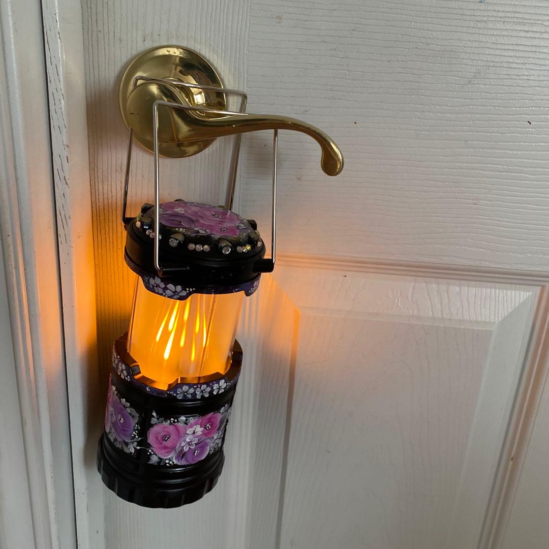 2026年度手帳 サーキュレーター　ランタン　薔薇　手描き