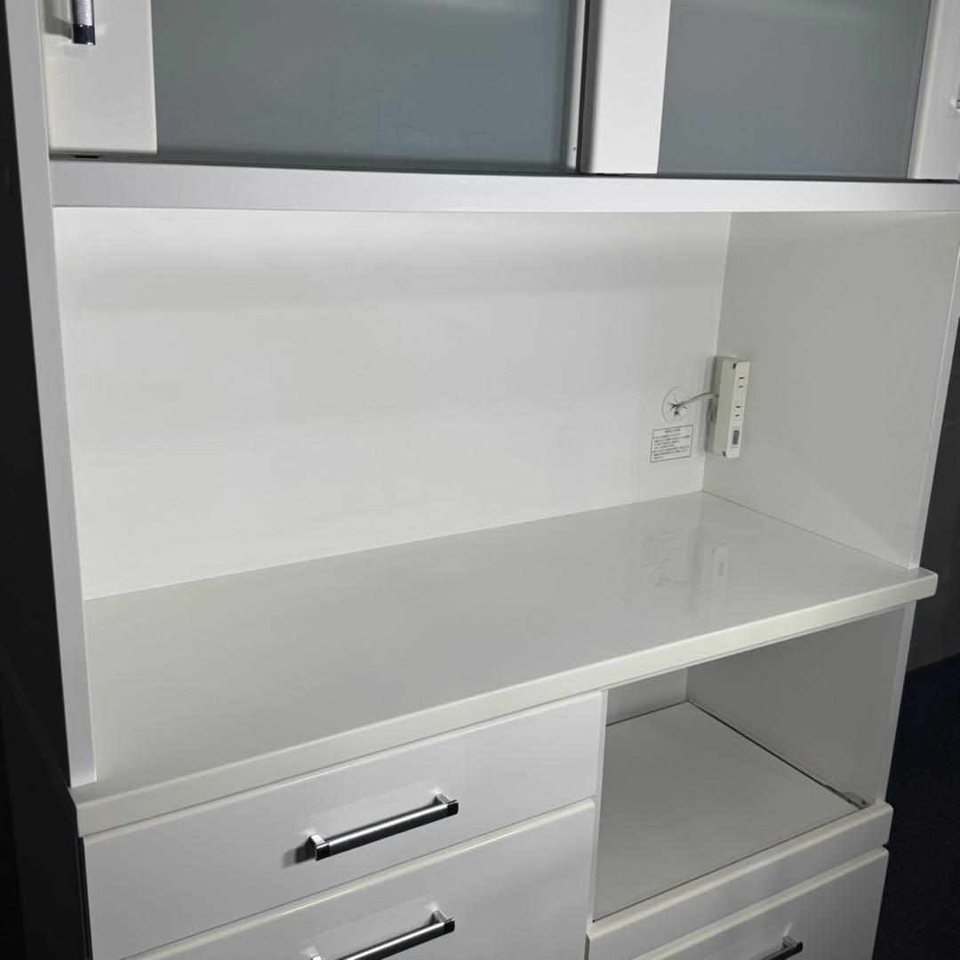 ニトリ 食器棚 キッチンボード レンジボード 幅105cm d5095