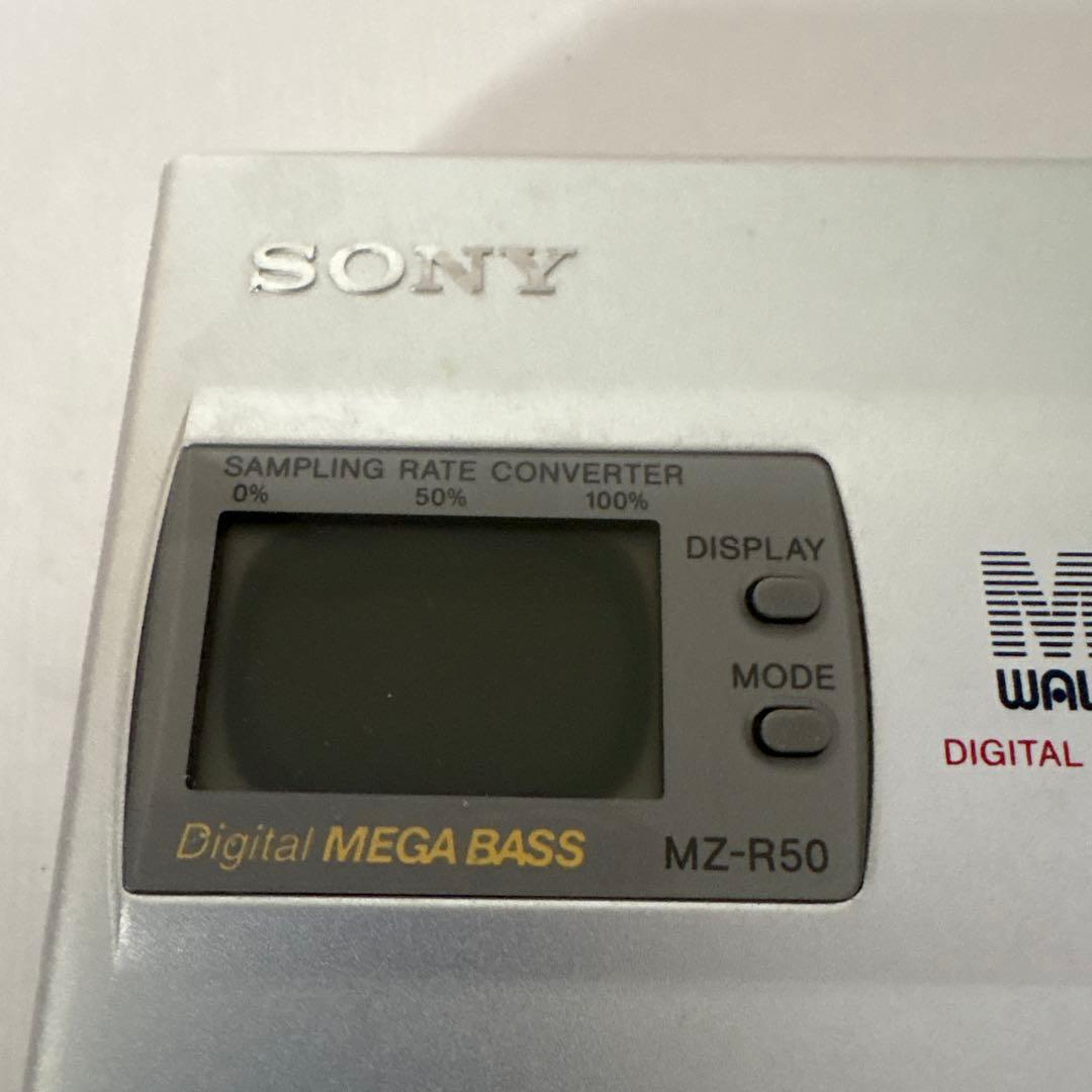 SONY MZ-R50 ポータブルMDレコーダー マライアキャリーMD、新MD