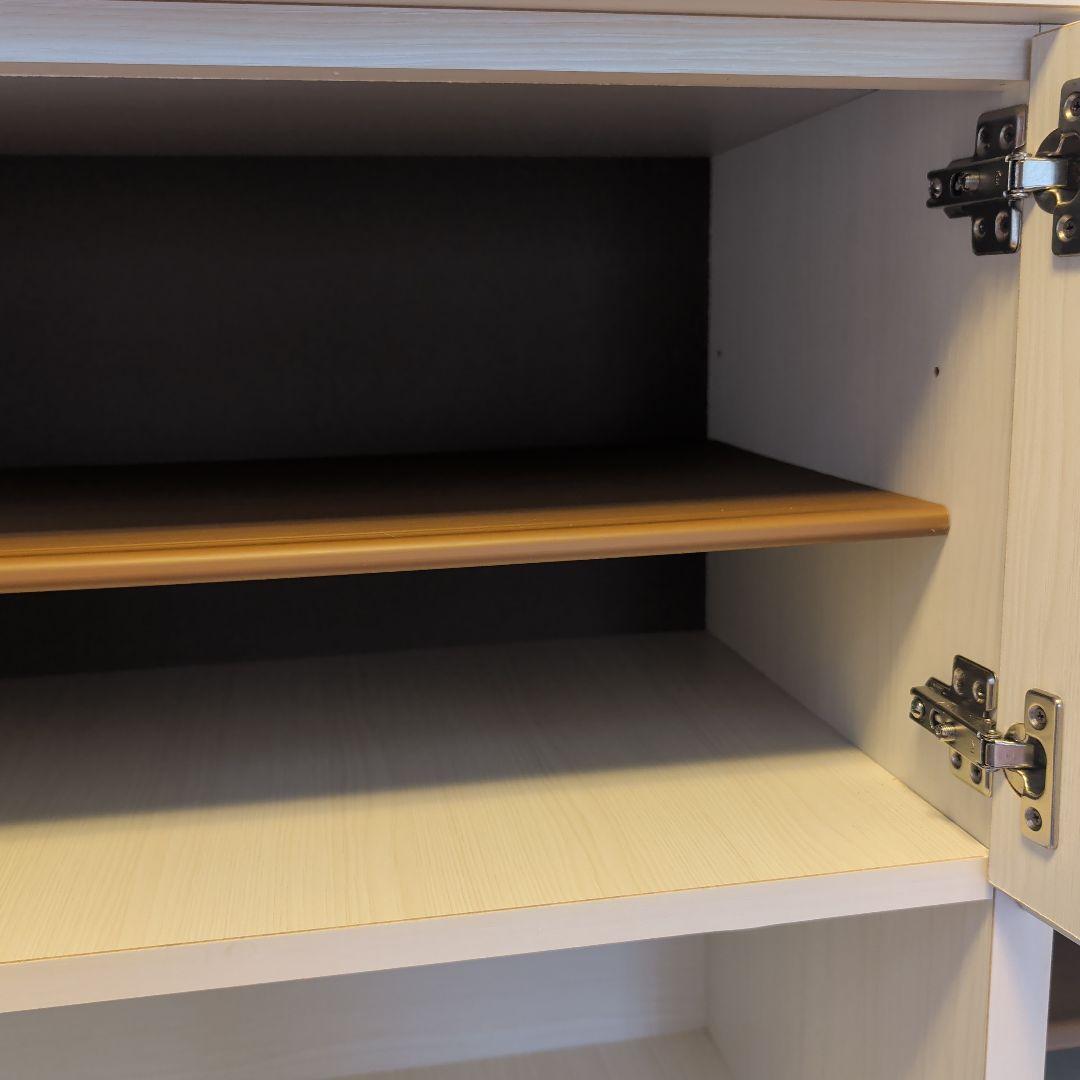 下駄箱 ハイタイプ 幅90 ピタゴラス 国産 完成品 ホワイトウォッシュ