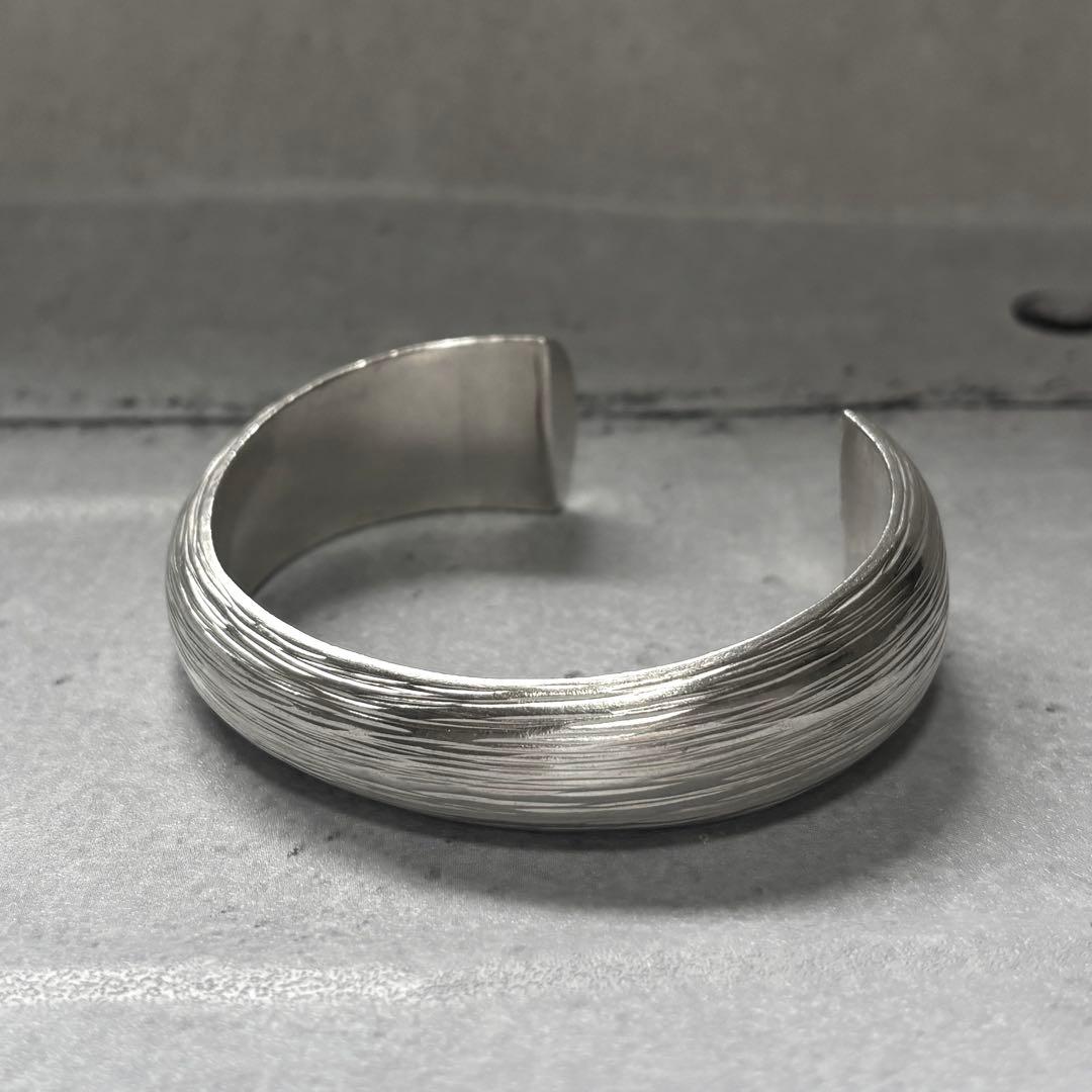 【新品】カレンシルバー｜バングル |カレン族シルバー|カレン族|シンプルバングル