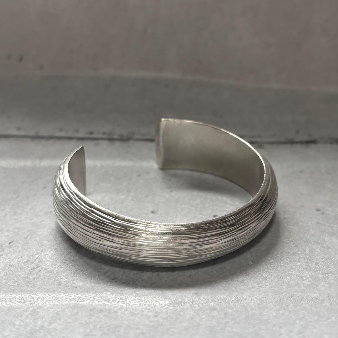 【新品】カレンシルバー｜バングル |カレン族シルバー|カレン族|シンプルバングル