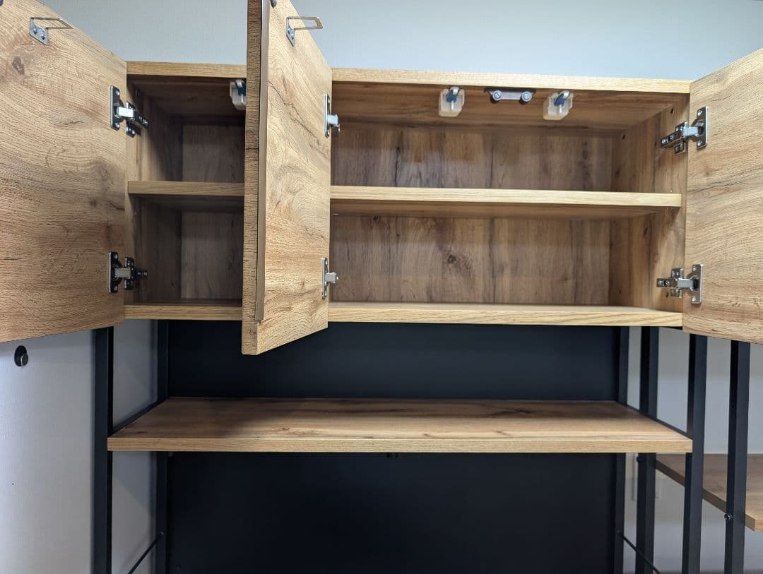 NITORI　レンジボード・キッチンボード２点セット