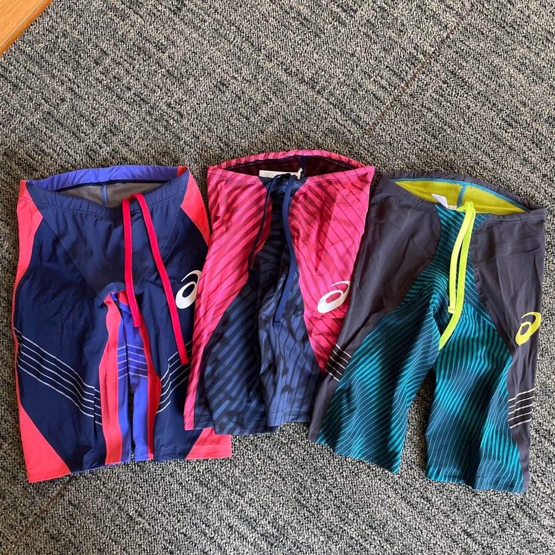 ASICS 競泳水着 高速水着　トップインパクト　S 3点セット