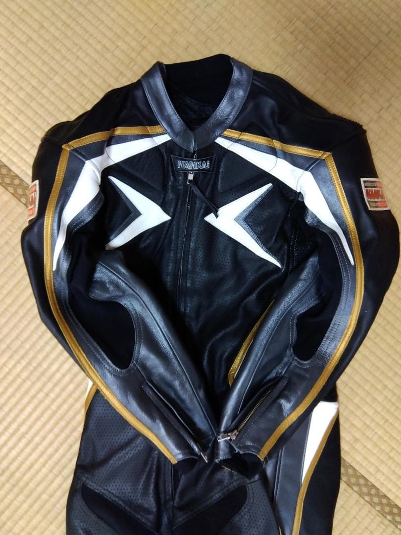 NANKAI ナンカイ レーシングスーツ 革ツナギ サイズLB